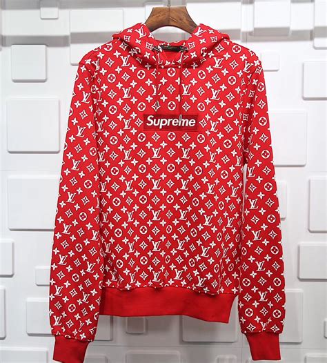 supreme lv t shirt price|supreme and Louis Vuitton hoodie.